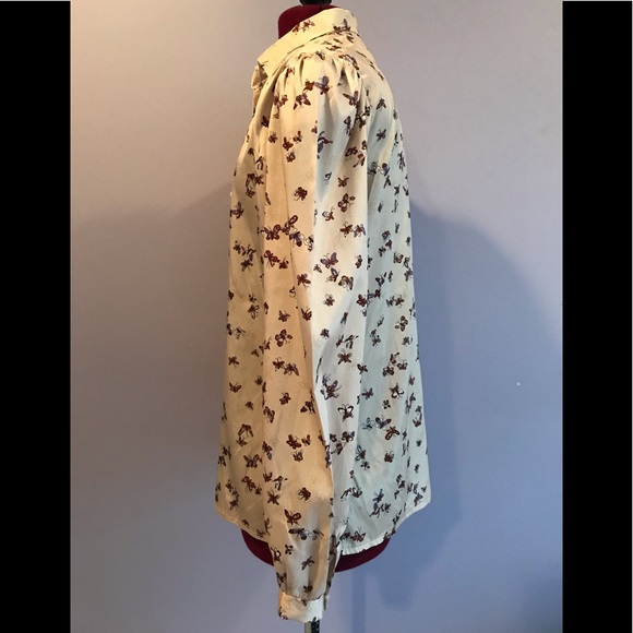 80s Hand Sewn Blouse - Picture 3 of 12